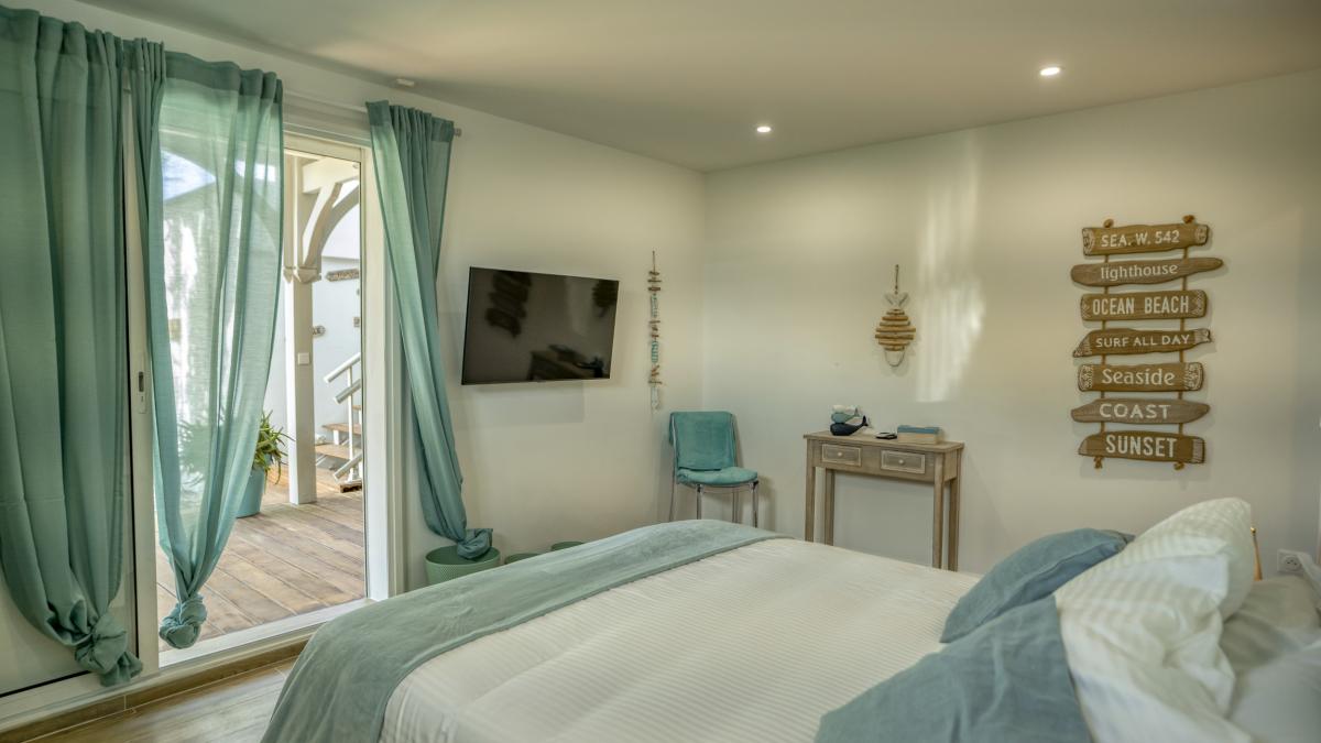 Location villa Guadeloupe Sainte Anne - Villa 7 chambres 20 personnes - Le Helleux - vue mer proche plage du Pierre et Vacances (32)